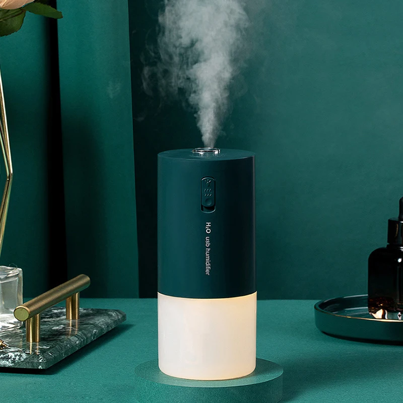 Беспроводной Арома диффузор для ароматерапии Mini Usb увлажнитель воздуха Арома диффузор 300 мл Перезаряжаемые с светодиодный ночной Светильни...