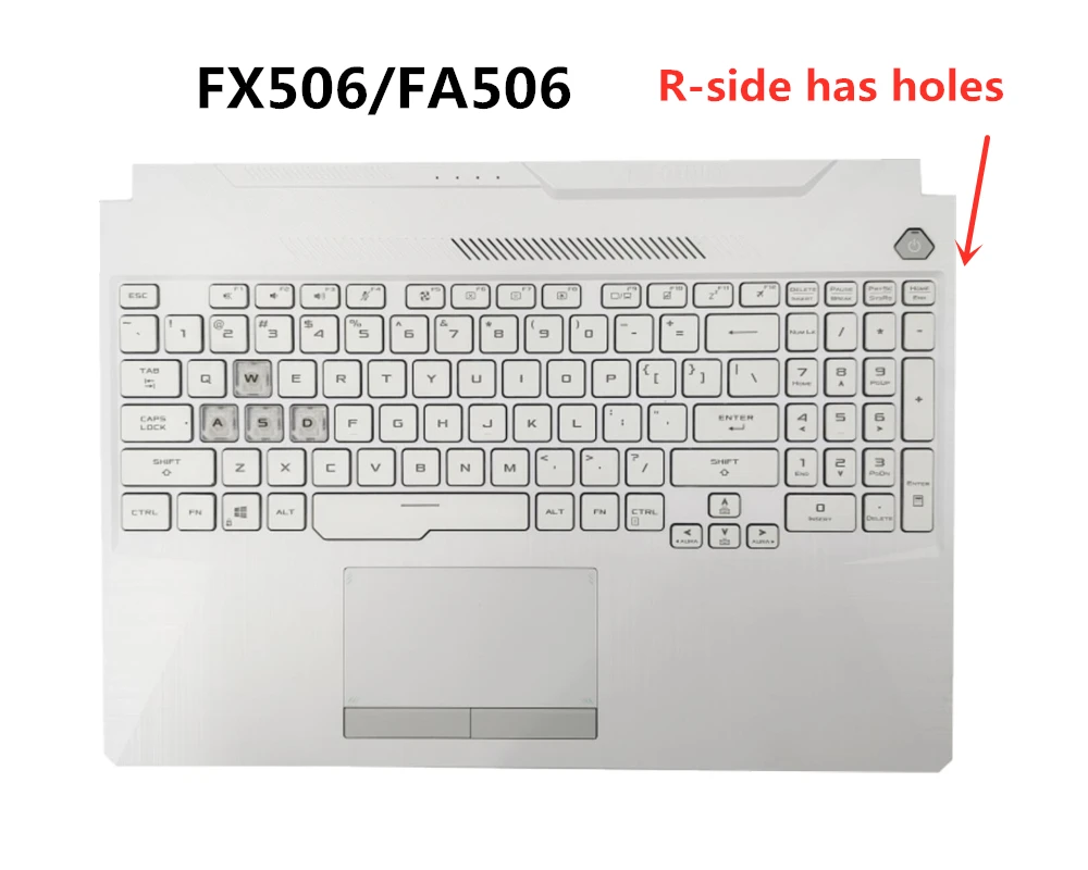 Laptop/Notebook US/UK/RU/SP Backlight Keyboard Shell/Cover/Case For Asus TUF Gaming 8 A15 F15 FX506 FX506H FA506 FA506II FA506IU