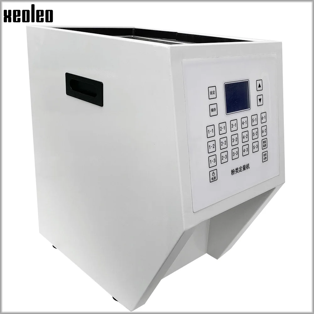 Máquina cuantitativa de cantidad de polvo XEOLEO, máquina dispensadora de polvo para crema/Taro/ azúcar/cacao/café en polvo, té de burbujas