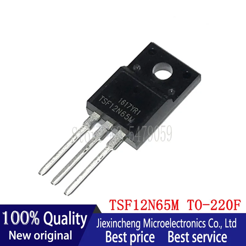 10PCS 12N65KL-TF1-T 12N65KL SW12N65 TPA65R520D SLF70R900S2 TMA10N65H TSF12N65M TO220F MOS transistor New original