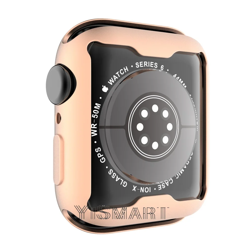 Apple Đồng Hồ 40Mm 44Mm Với Tấm Bảo Vệ Màn Hình Đầy Đủ Độ Phủ Mờ Mềm Mại Cho IWatch Series SE 6/5/4 Yismart