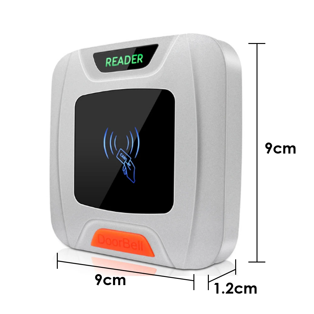 Proximity Card Reader Wiegand 26 output waterproof Access Control Slave Reader Security 125Khz RFID EM ID Card Reader