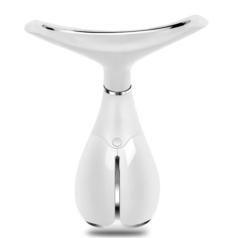 

Устройство для ухода за шеей Узор для шеи Цветной свет Устройство для красоты Красочный светодиодный вибрационный массаж Красота вместе