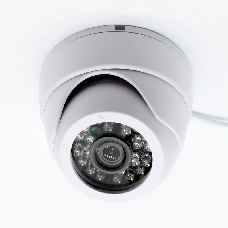 

Plastic Dome HD 1080p 4in1 AHD TVI CVI CVBS 1920*1080 2mp CCTV Camera Security IR color 24Leds night vision