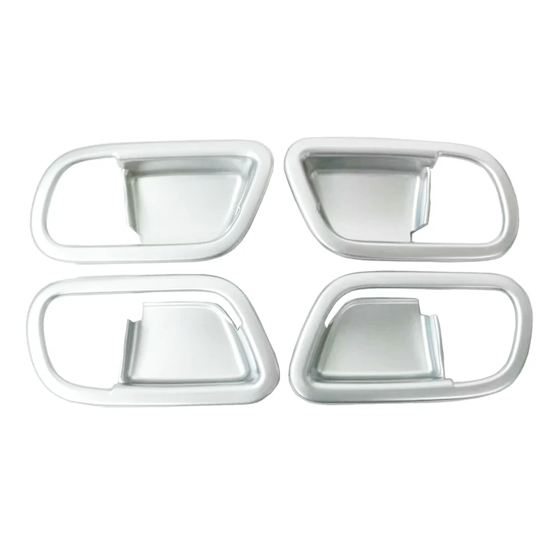 Car Interior Mouldings For Nissan Patrol Y62 2013 2014 2015 2016 2017 Inner Door Handle Bowl Sticker Case Accessories 4pcs