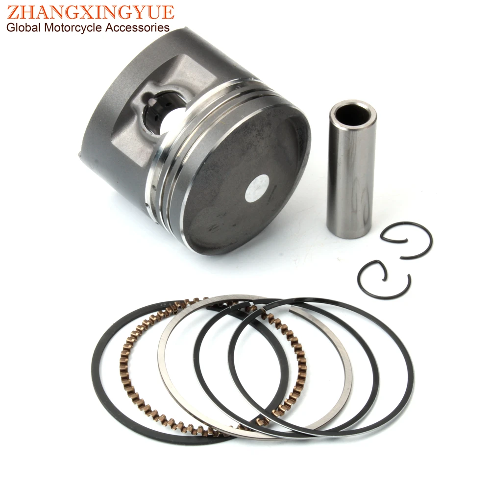 Motorcycle Piston Kit for Honda CB125S CL125 XL125 TL125 CT125 SL125 CB CL XL TL CT SL 125cc 56.5mm / 15mm 4-Stroke