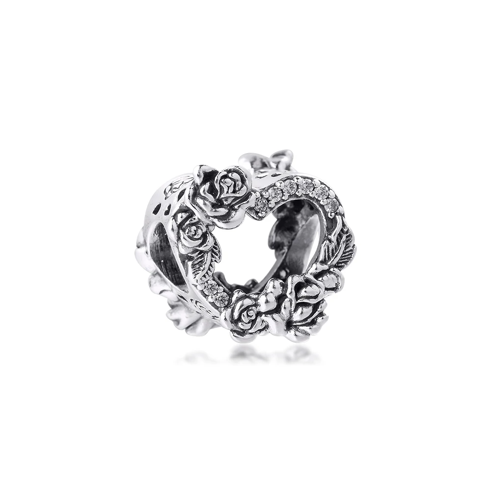 

Sparkling Hearts Charm 2021 Free Shipping Jewellry Hot Sale Bracelets Pendant 100% Real Silver S925 Charm for Women