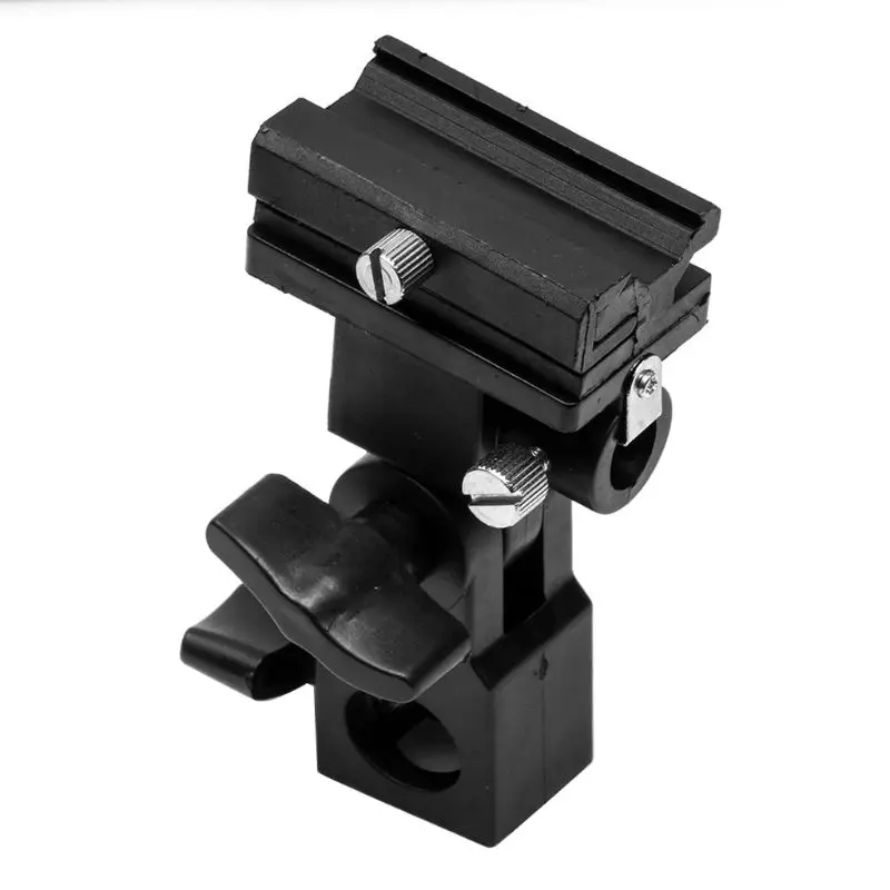 Universal B Type Mount Flash Hot Shoe Adapter Speedlite Trigger Umbrella Holder Swivel Light Bracket photography accessories