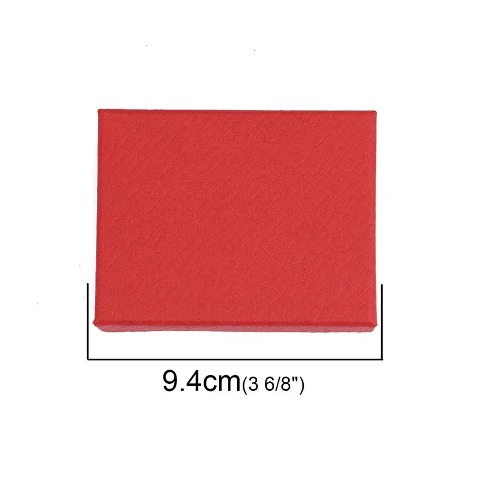 DoreenBeads Gifts Boxes Jewelry Packaging Necklaces Bracelets Box Square Box Exquisite Jewelry Wholesale Jewelry Box 1 Piece