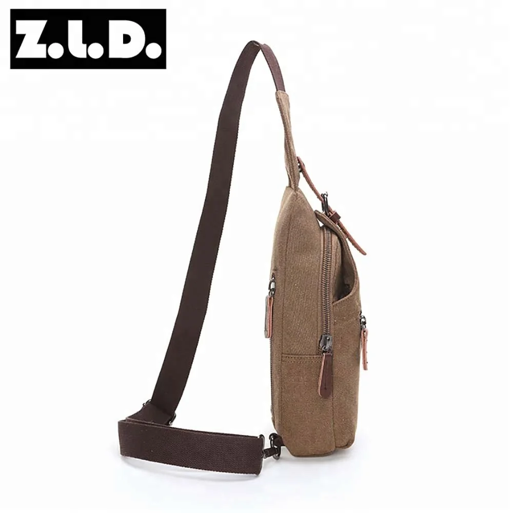 2021 High Capacity Men Mobile Phone Mens Sling Chest Bag Shoulder Crossbody Bag