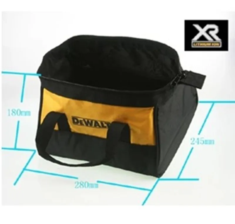 DEWALT Durable 280mm 11-inch Heavy Duty Contractor Tool Bag for Drills-Drivers DCF680 DCF060 DW256 DWD112E DWD012 DWD014 DWD025