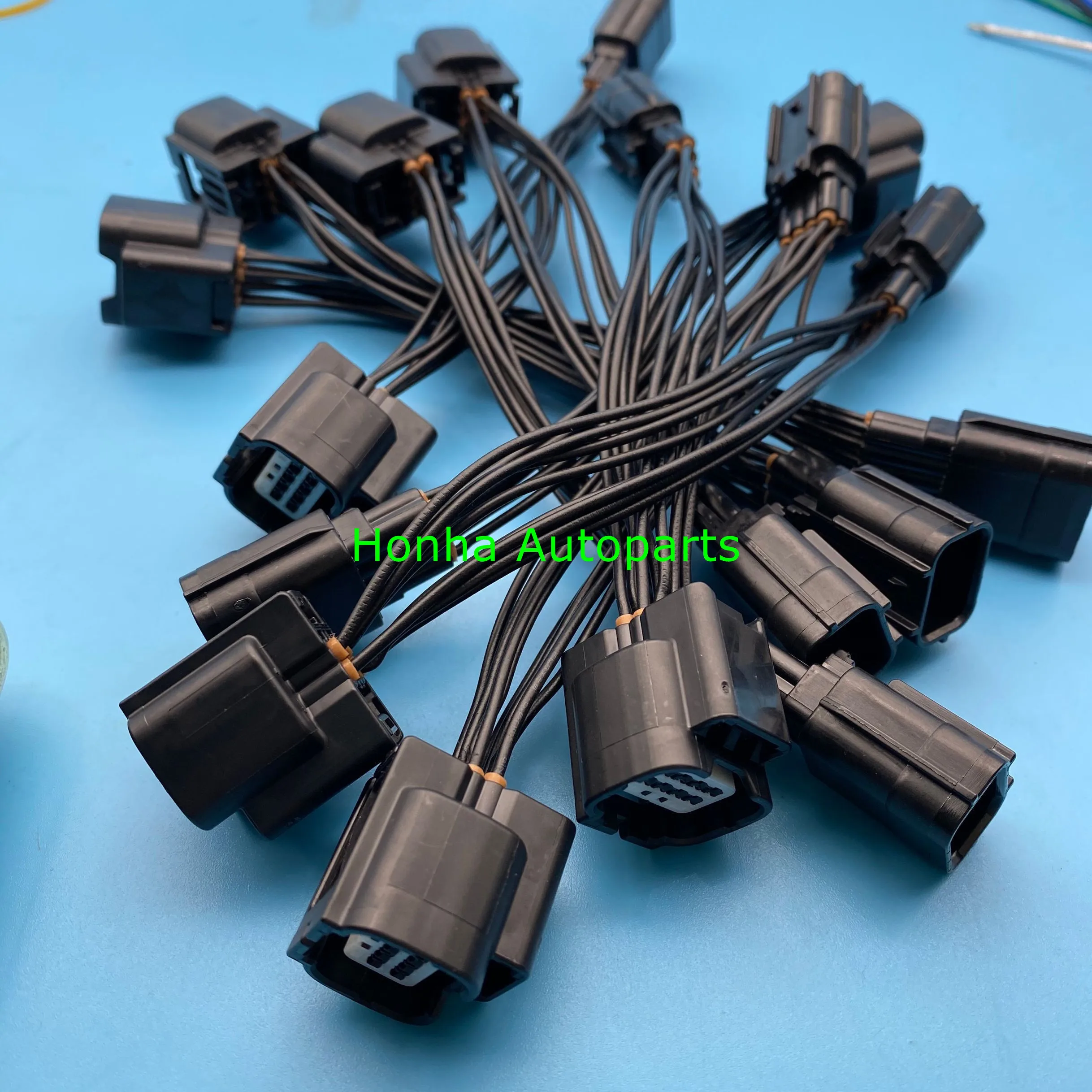 

7283-2148-30 7282-2148-3 1/2/5/10/20 pcs 8 Pins car waterproof auto connector speed Plug Oxygen Sensor Extension Wire Harness