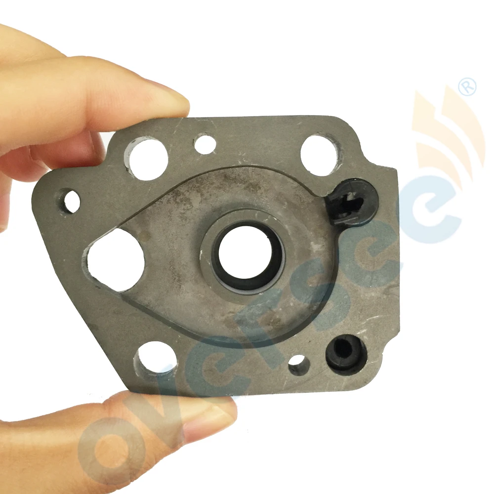 Carcaça de entrada de água para motor de popa suzuki 15hp 2t, 2014-2019, inclui vedação de óleo, 17450 a 93930; 17450-94j00