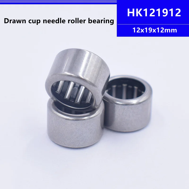 

50pcs/100pcs high quality HK121912 12x19x12mm Needle Roller Bearing 12*19*12 mm