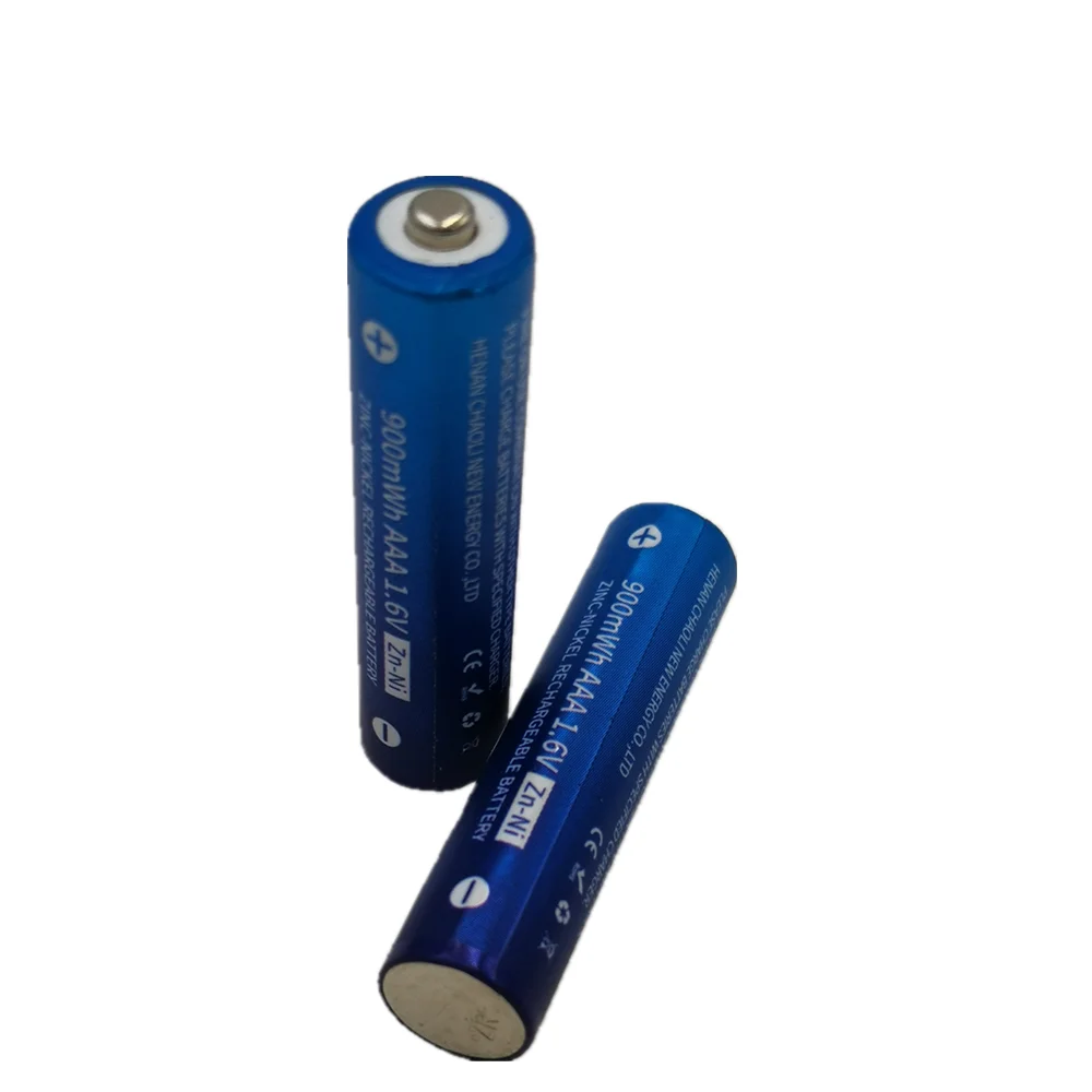 High energy efficiency and low self-discharge Rechargeable 1.6V  AA  AAA  Ni Zn battery with 2 way intelligent battery charger