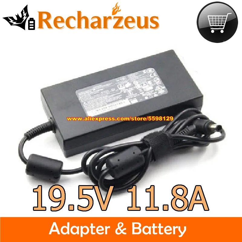 Genuine Chicony A17-230P1A A230A027P Adapter A230A006L A230A011L 19.5V 11.8A 230W For MSI GE63VR 7RF GL65 GP75 10SFK AORUS X15