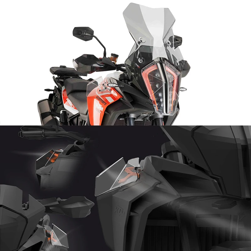 NEW Motorcycle Shroud Windshield Windscreen Wind Deflector HandShield Handguard For KTM 1290 SUPER ADVENTURE R S T 1090 ADV