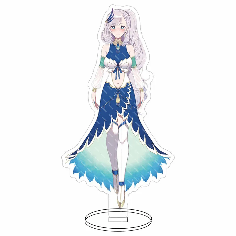 دمية من الأكريليك لشخصية يوتوبر لشخصية ID Vtuber Youtuber لوحة مقوفة للزينة على شكل لعبة الأنمي Ayunda Risu kurisji Ollie Pavolia Reine