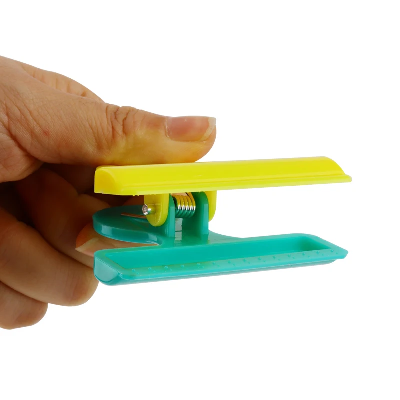 8 Teile/los Multifunktions Tasche Chip Clips, Frische Lebensmittel Clips, Foto Datei Klemmen, Verschiedene Farben Luft Engen Dichtung Griff für Küche Dichtung – Detail 8
