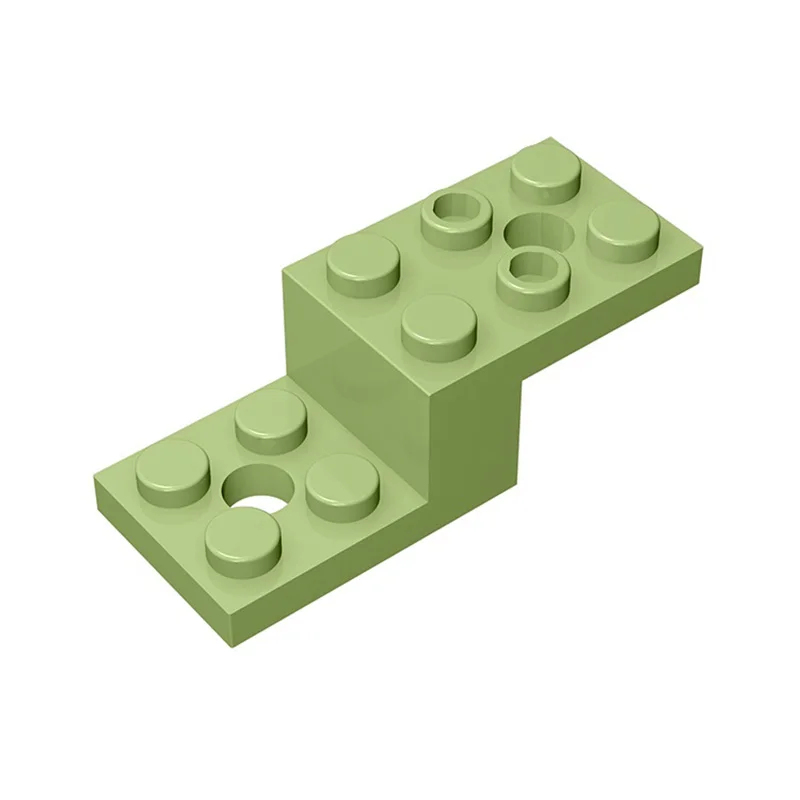 10pcs MOC Brick Parts 11215 Bracket 5 x 2 x 1 1/3 with 2 Holes Compatible Building Block Particle DIY Kid Puzzle Brain Toy Gift