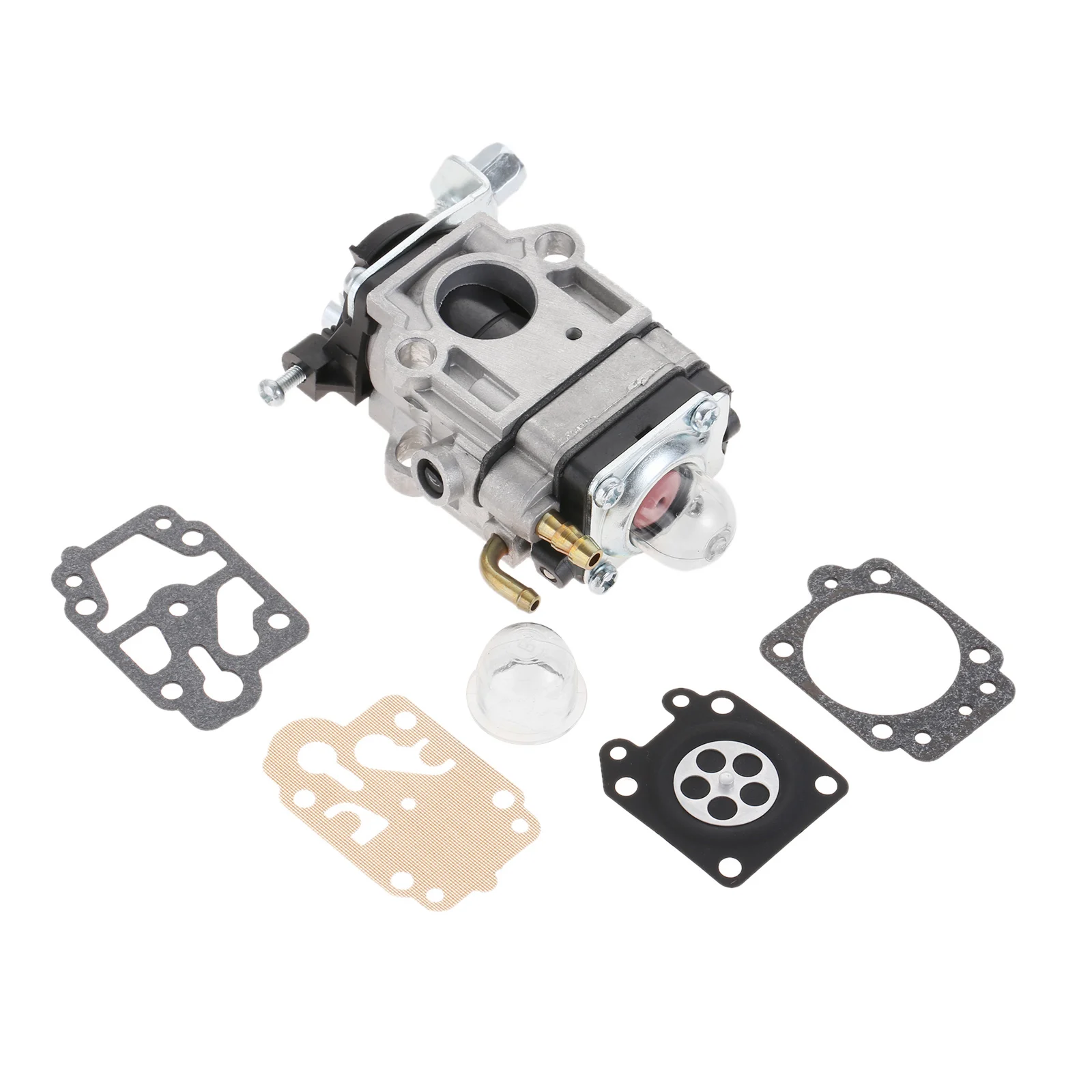 Dreld grama trimmer carburador com kits de reparo para dmp15 43cc 52cc cg430 cg520 bc430 bc520 chinês cortador de escova carburador