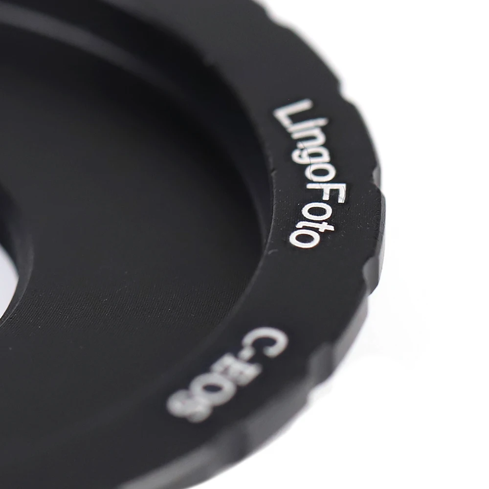 LingoFoto C-EOS جبل خاتم محول ل C جبل عدسة ل كانون EF/EF-S جبل كاميرا