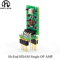 Low Noise Precision Fully Discrete HDAM Single Channel OP AMP HiFi Audio Amplifiers Preamplifier Replace MUSES03 LME49710 AD797