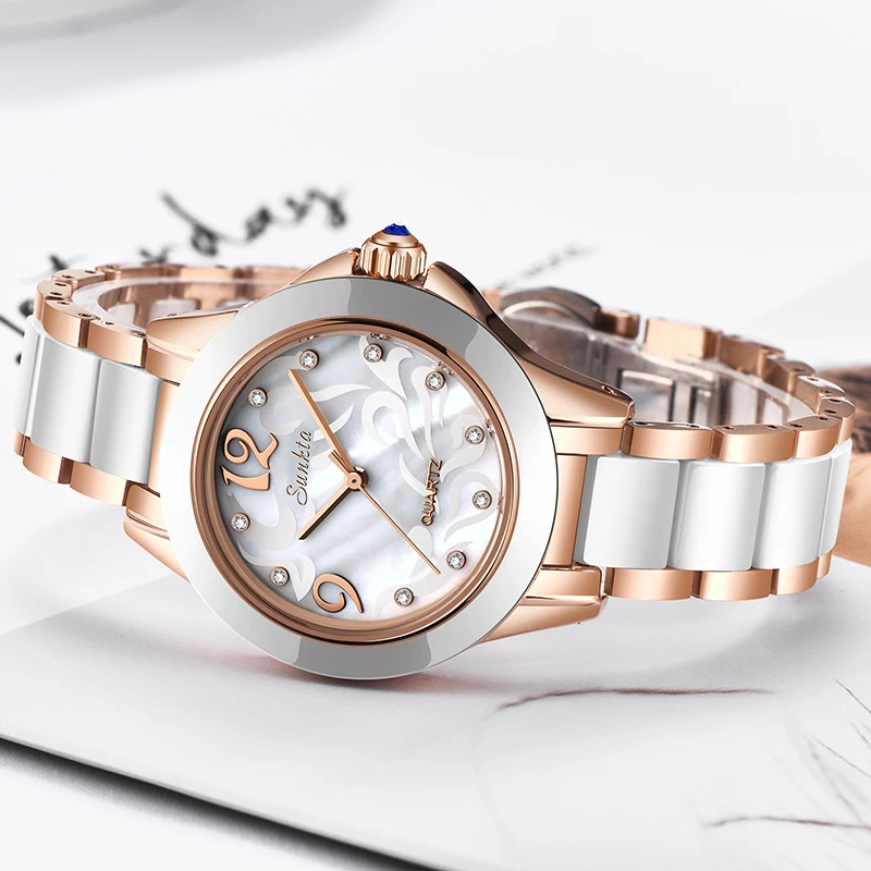 LIGE SUNKTA 2023 New Listing Rose Gold Women Watch Quartz Watch Ladies Top Brand Luxury Female Watch Girl Clock Relogio Feminino