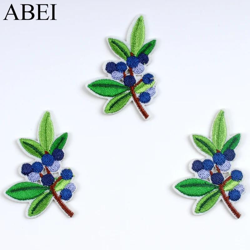 10pcs Cartoon Flower Patch Embroidery Tree Patches Iron On Plants Stickers For Apparel Decors Sewing Patchwork Crafts Accessory