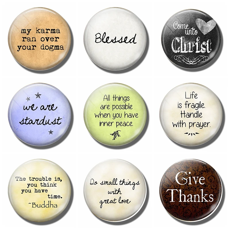 Bible Verse Fridge Magnet Inspirational Belief Quotes Letters Magnetic Sticker Christian Catholic Islamic Muslim Church Gift