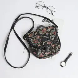 Retro Vintage Flowers Bags Japan Style Designer Women Shoulder & Crossbody Bags Women's Handbags Purses High Quality