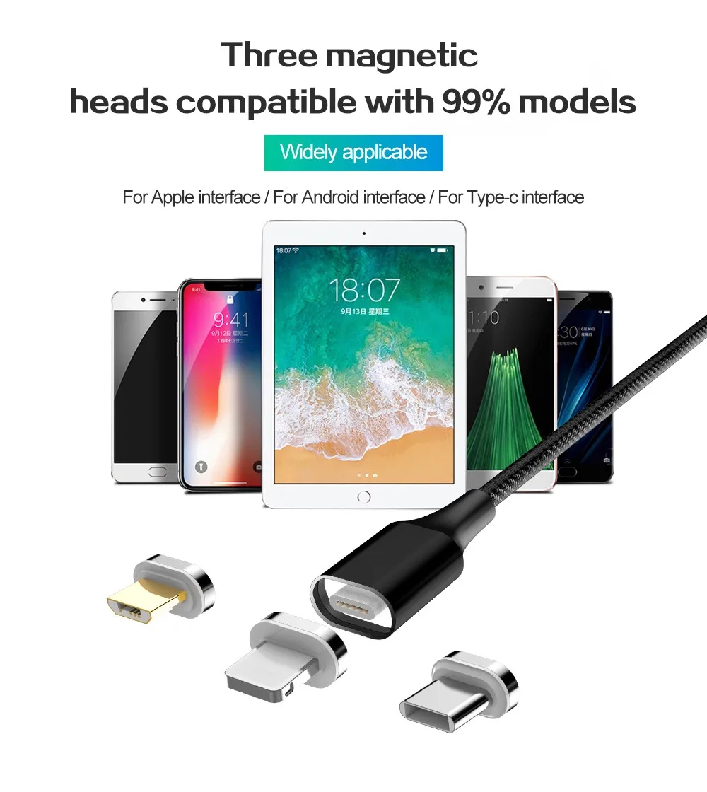 Sindvor 5A Supercharge Magnetic Cable Micro USB Charging Type C Charger Magnet Type-C For Huawei P30 P20 P10 Mate 20 Pro Lite