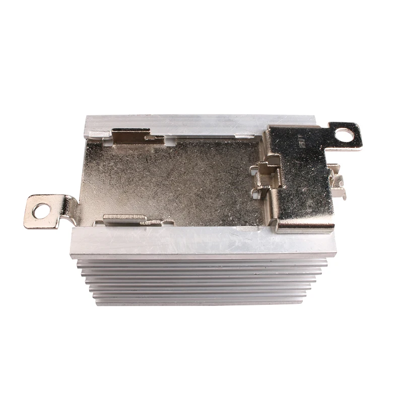 D-74 Din Rail Mounted Heat Sink Aluminum Dissipation Radiator for DA AA DD VA VD LA 1pcs single phase SSR 10A 15A 20A 25A 40A