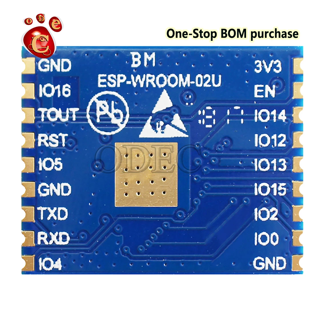 Módulo ESPRESSIF Original nuevo, ESP-Wroom-02D, ESP8266, 5 uds., ESP-Wroom-02U