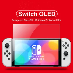 DATA FROG Tempered Glass Screen Protector Compatible-Nintendo Switch OLED Hard Protector Film For Switch OLED Game Console 2023