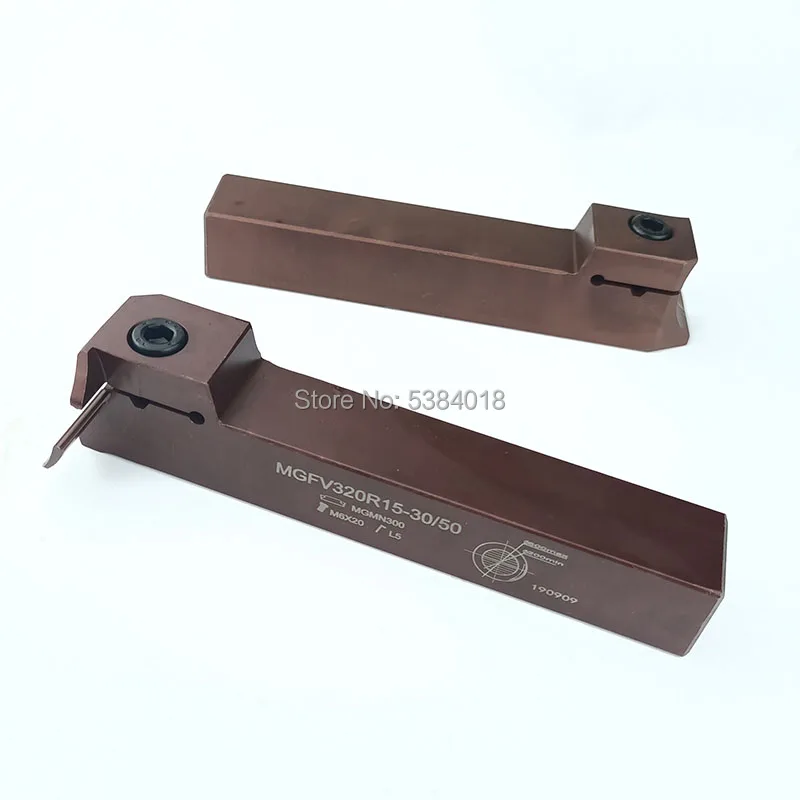 Токарный станок с ЧПУ MGFV320R15-80/160 MGFV320R15-50/80 MGFV320R15-30/50, внешний токарный инструмент держатель инструмента для канавок
