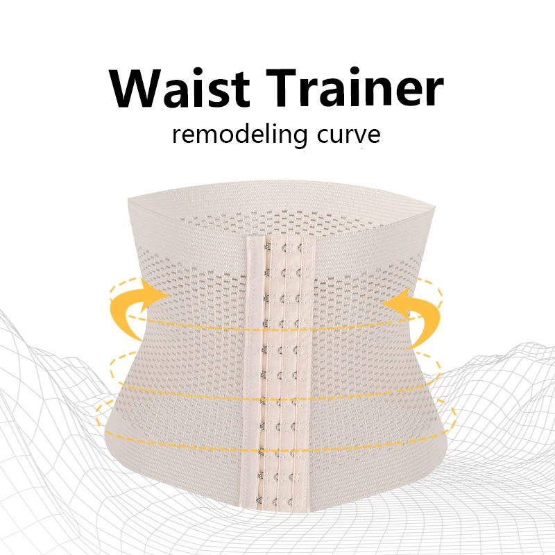 Urządzenie do modelowania sylwetki gorset Waist Trainer Curve Shapewear kobiety gorset bielizna wyszczuplająca pas modelujący pasek pasy płaszcza