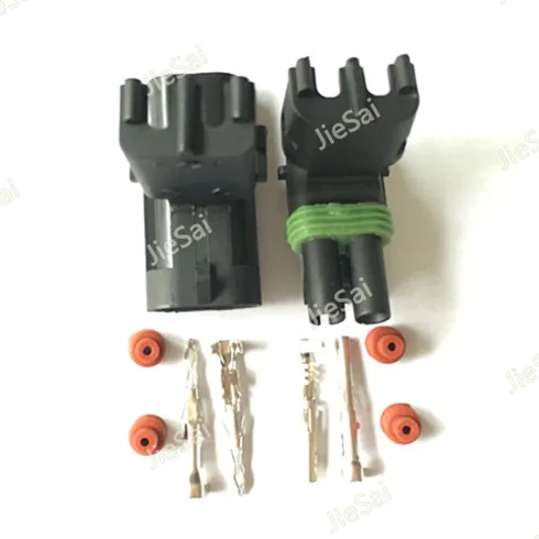 2 Pin GM 12015792 12010973 Female Male Injector Socket Waterproof Automobile Connector