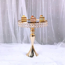 1pcs Gold and silver cupcake tray cake tools cake stand home decoration dessert table decorating party suppliers Wedding Display