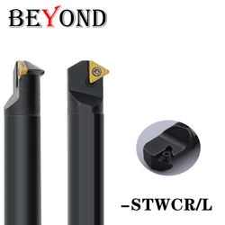 BEYOND 내부 구멍 터 닝 도구 홀더 카바 이드 선반 커터 보링 바 STWCR S10K-STWCR11 S12M-STWCR11 10mm 12mm 14mm 16mm