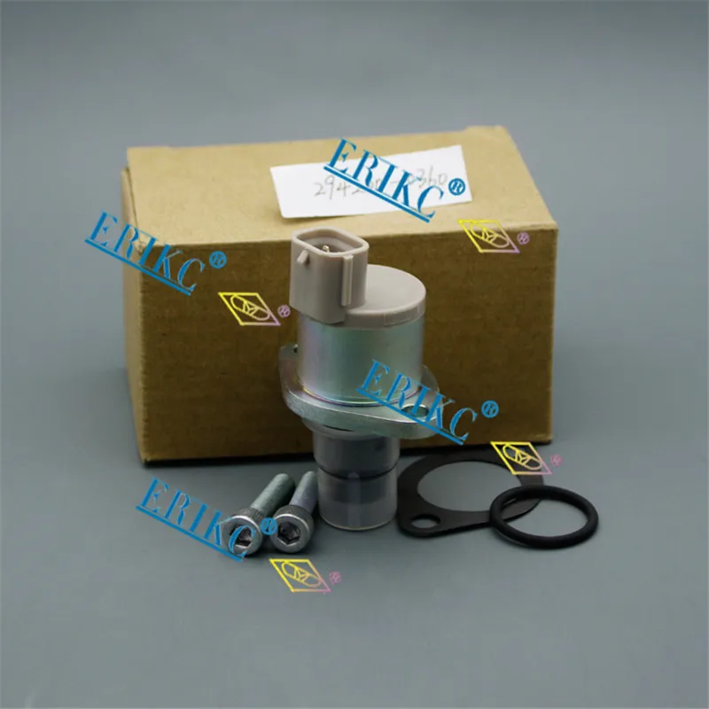 

ERIKC 294200 0360 Sliver Scv Valves 294200-0360 Diesel Engine Fuel Pump Element Suction Control Valve 1465A031 1460A037