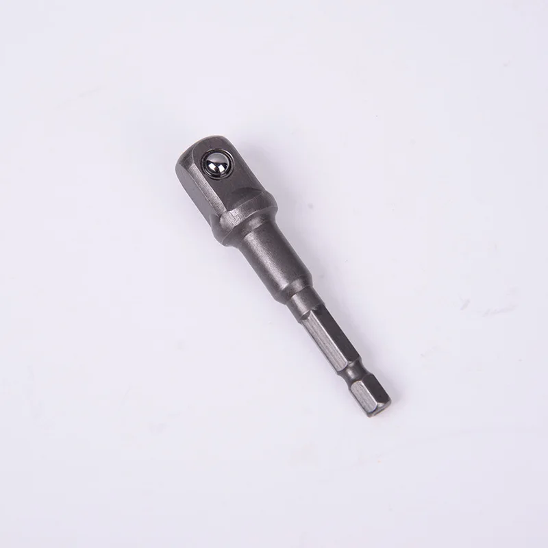 3-6pcs Set di adattatori per prese in acciaio al cromo vanadio codolo esagonale 1/4 "3/8" 1/2 "punte elicoidali Set di barre utensili elettrici con estensione a sfera