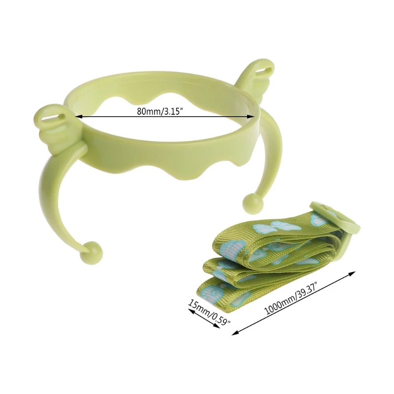 2 ชิ้น/เซ็ตเด็กขวดพลาสติกจับAnti-Lost STRAPสำหรับComotomoขวดขายส่ง & Dropship