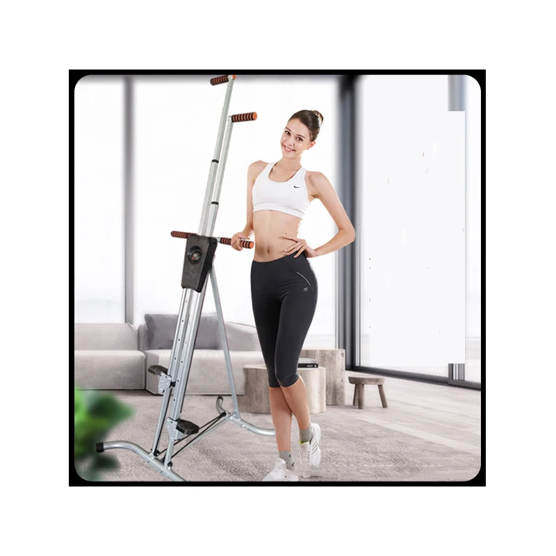 Home Fitness Equipments Vertical Climber Stepper Exercise Fitness Step Counter Leg Machine Calorie Fitness Steppers