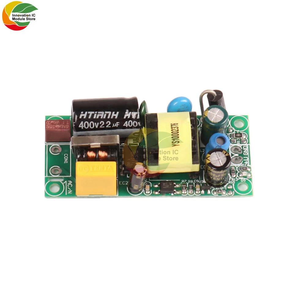 Ziqqucu Switching Power Supply Board Module Isolation Voltage Stabilized Foot Power Power Supply Module 5V2A/12V1A/24V 500mA