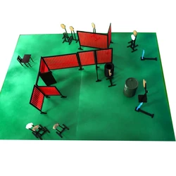 IPSC IDPA Shooting Competition Scene Stage Simulation Master Arena Model