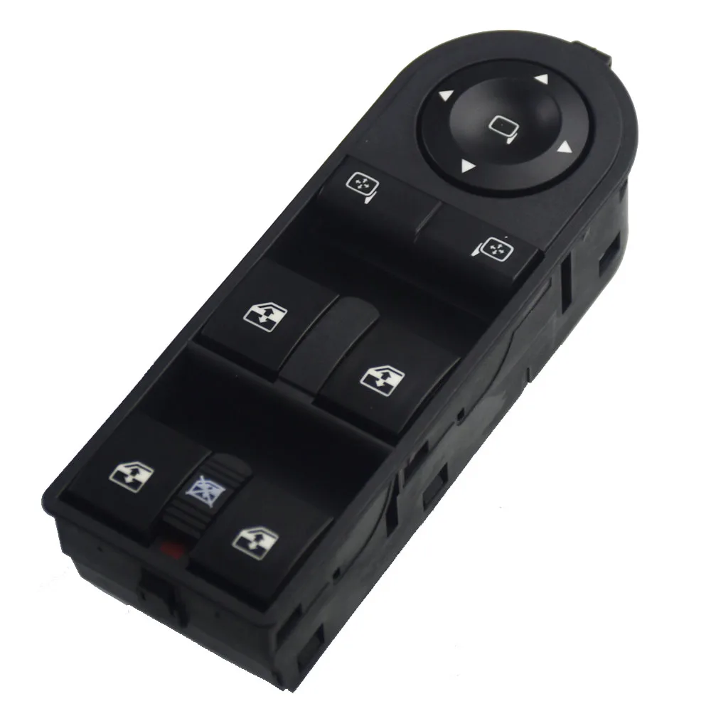 FEELWIND Electric Power Window Master Control Switch Fit For Vauxhall For Opel Astra H Zafira 13228699 13228877