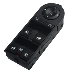 FEELWIND Electric Power Window Master Control Switch Fit For Vauxhall For Opel Astra H Zafira 13228699 13228877