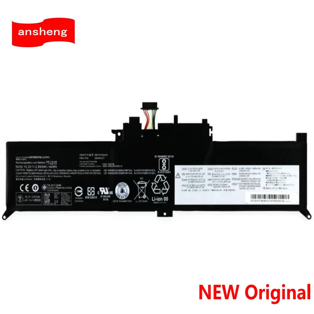 

New original 15.2V 44WH 00HW026 00HW027 battery for Lenovo ThinkPad Yoga X260 00HW026 00HW027 SB10F46465