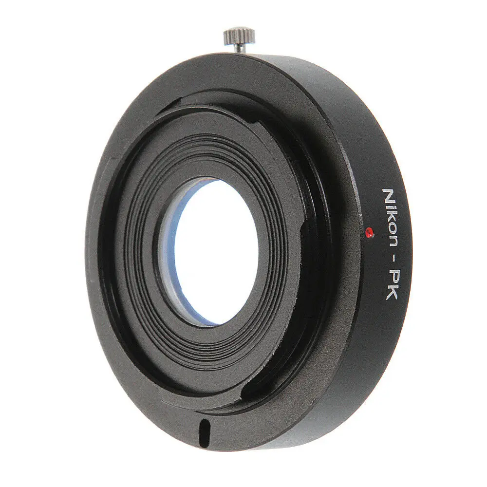 FOTGA Adapter Ring Infinity Focus w/ Glass for Nikon F AI Mount Lens to Pentax PK K K110D K200D K20D Camera